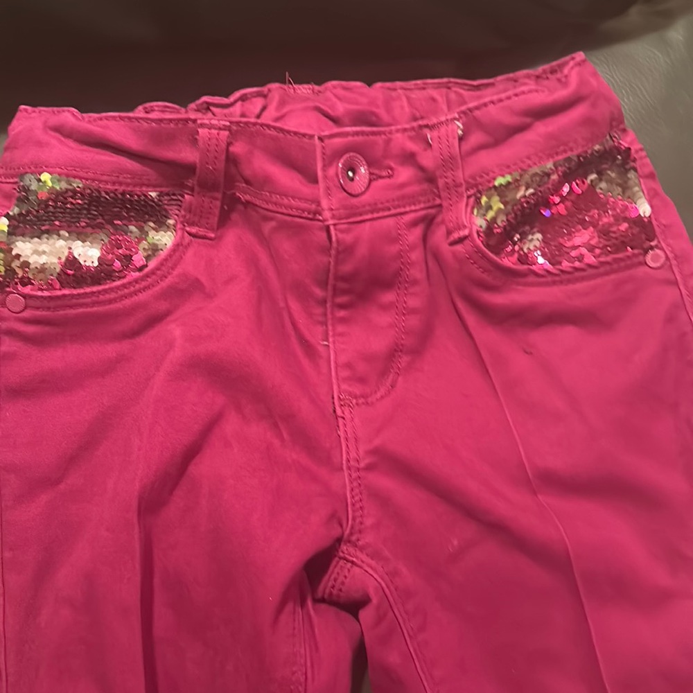 Two pair girls jeans
